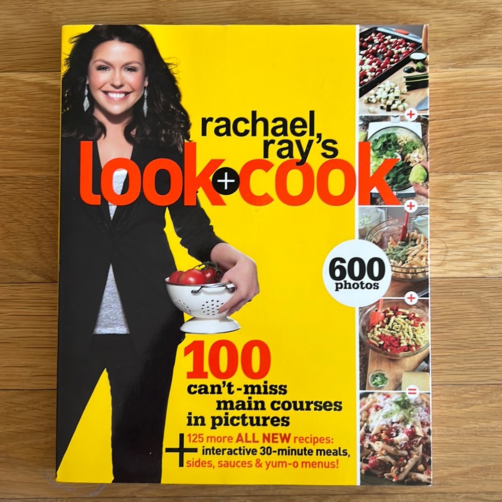 New Rachael Ray’s Look & Cook Cookbook 👀👩‍🍳